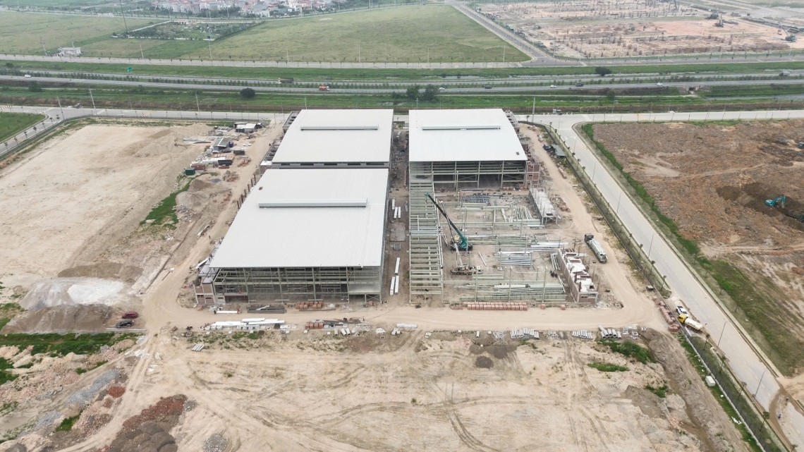 MK Global Joint Stock Company's factory rental project - Bac Ninh