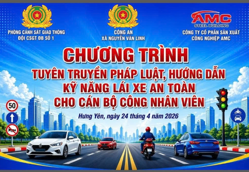 CHƯƠNG TRÌNH TUYÊN TRUYỀN AN TOÀN GIAO THÔNG CHO NGƯỜI LAO ĐỘNG